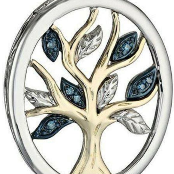 Crystal Tree of Life Pendant with chain 18" - Picture 3 of 3